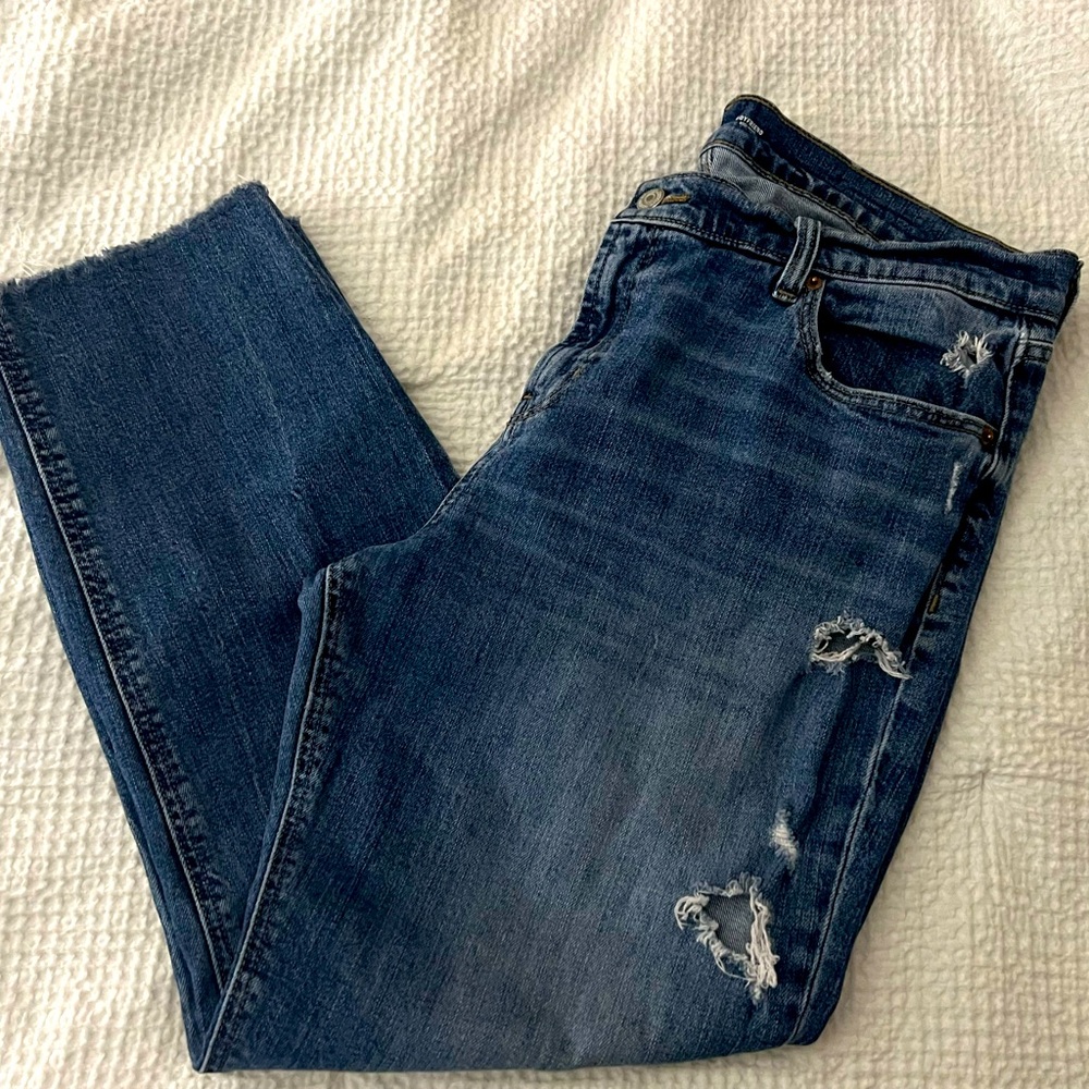 Old Navy Boyfriend Jeans Mid Rise 14